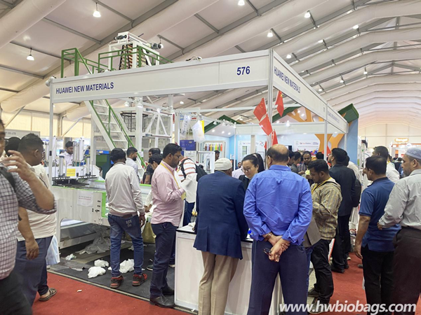 Huawei Shines at Bangladesh International Packaging Exhibition, Leading Industry Trends with Fully Biodegradable Technology