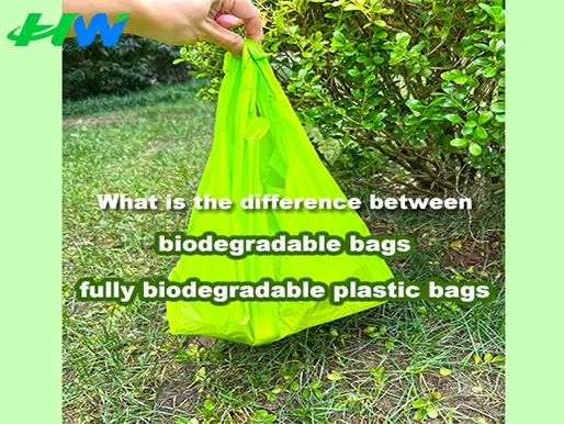 What Is The Difference Between Biodegradable Bags  And Fully Biodegradable Plastic Bags?